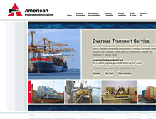 Tablet Screenshot of aishipping.com